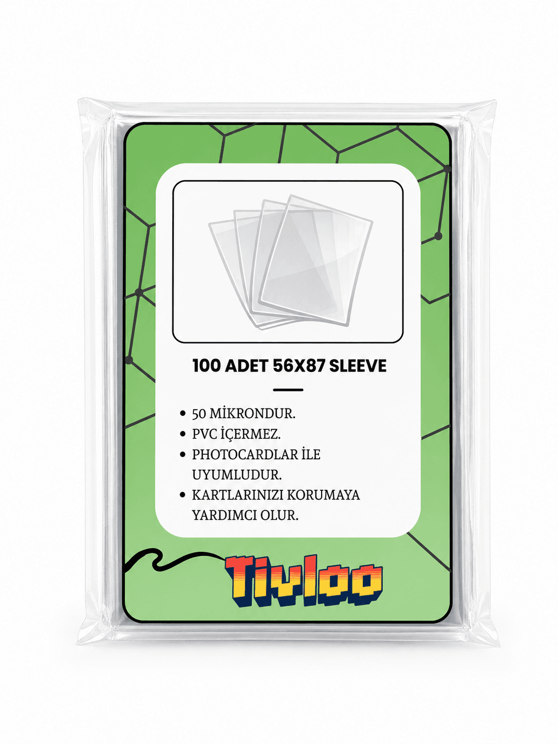 56x87mm İnce Photocard Sleeve