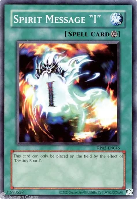 Spirit Message "I"