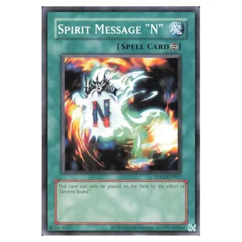 Spirit Message "N"